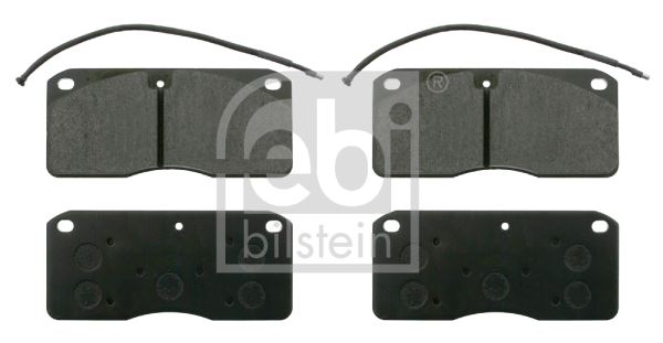 FEBI BILSTEIN 16572 Fren Sistemleri Fren Balatası - IVECO DAILY IV Platform şasi uyumlu