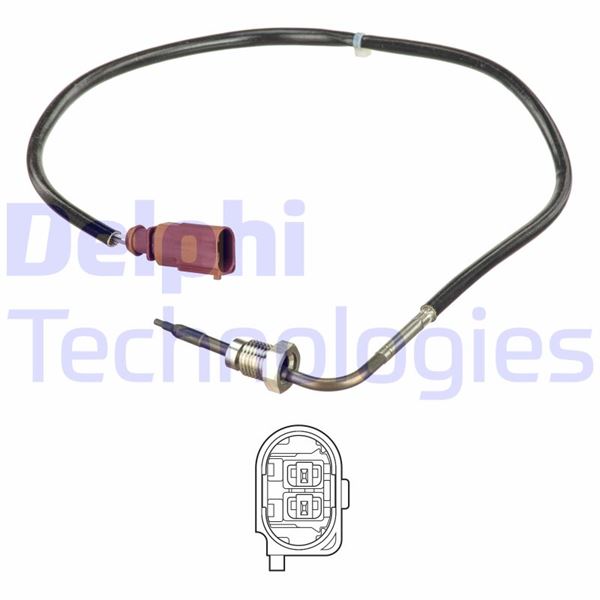 DELPHI TS30154 Emme & Egzoz Sistemi Egzoz Sensörleri - VW TIGUAN (5N_) uyumlu