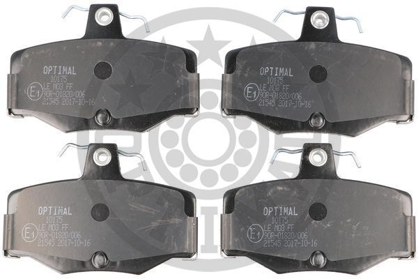 OPTIMAL BP-10175 Fren Sistemleri Fren Balatası - NISSAN PRIMERA (P10) uyumlu