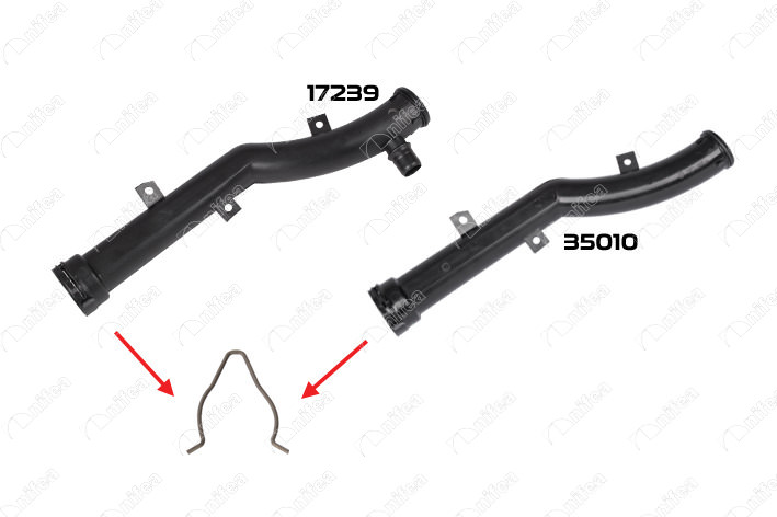 NIFEA 17192 Soğutma Sistemi Soğutma Hortumları & Bağlantıları - CITROËN C4 II (NC_) uyumlu
