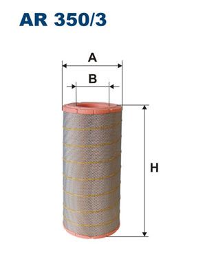 FILTRON AR 350/3 Motor Hava Filtresi