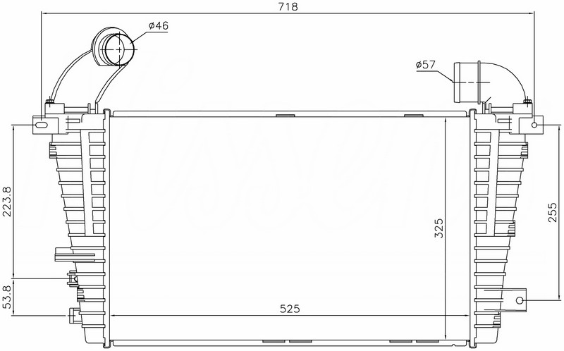 Turbo Radyatörü - IOP513027 Ürün Görseli