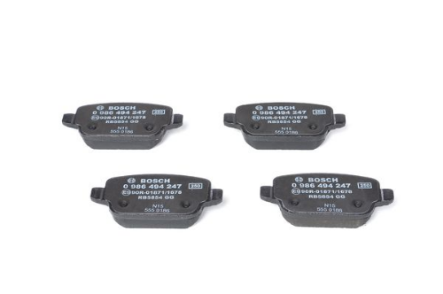 BOSCH 0 986 494 247 Fren Sistemleri Fren Balatası - LAND ROVER FREELANDER 2 (L359) uyumlu