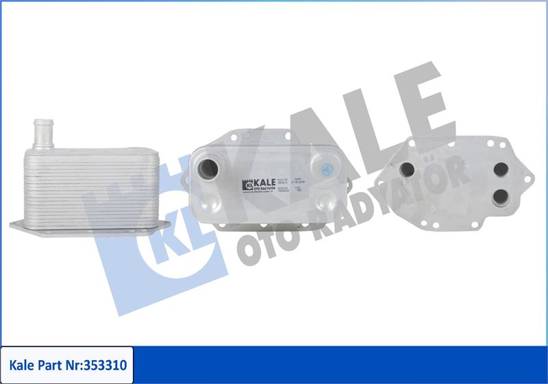 KALE OTO RADYATÖR 353310 Motor Yağ Soğutucusu - BMW X3 (E83) uyumlu