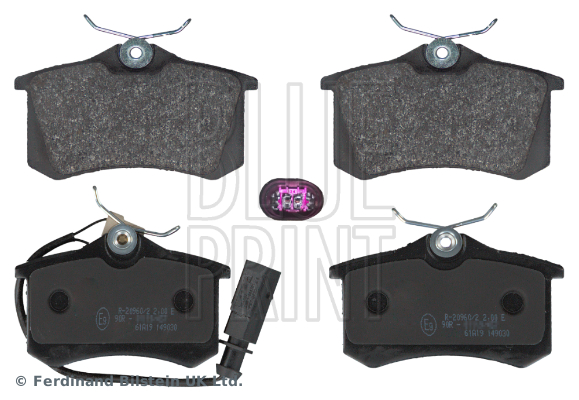 BLUE PRINT ADV184240 Fren Sistemleri Fren Balatası - VW SHARAN (7M8, 7M9, 7M6) uyumlu