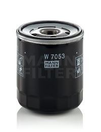 MANN-FILTER W 7053 Motor Yağ Filtresi - PEUGEOT 205 I (741A/C) uyumlu
