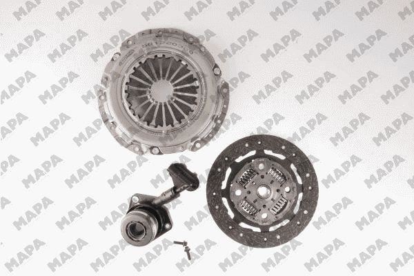 MAPA 001220108 Debriyaj Sistemi Debriyaj Seti - FORD MONDEO IV Sedan (BA7) uyumlu