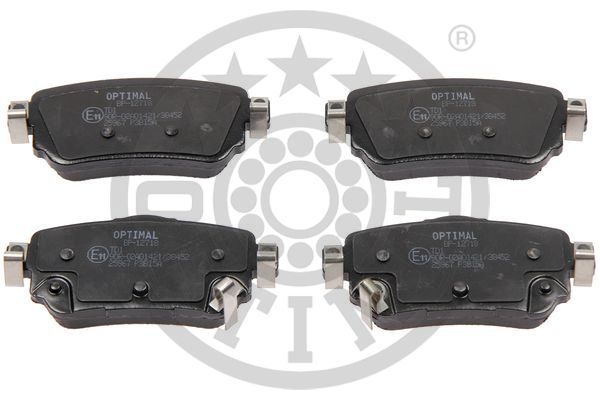 OPTIMAL BP-12718 Fren Sistemleri Fren Balatası - NISSAN QASHQAI II (J11, J11_) uyumlu