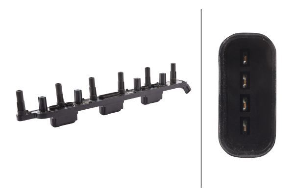 HELLA 5DA 230 035-471 Ateşleme Sistemi Ateşleme Bobini - JEEP WRANGLER I (YJ, SJ_) uyumlu