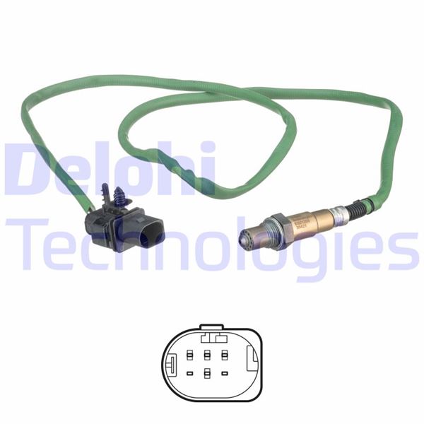 DELPHI ES21203-12B1 Emme & Egzoz Sistemi Egzoz Sensörleri - MERCEDES-BENZ C-SERISI T-Model (S203) uyumlu