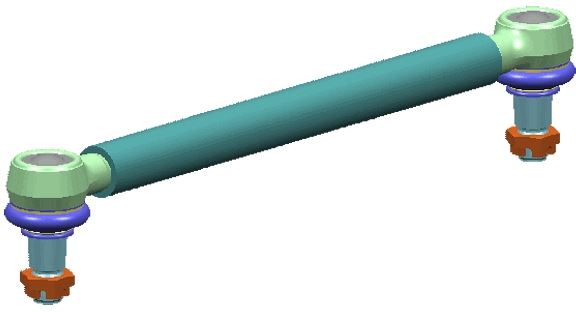 LEMFÖRDER 37623 01 Süspansiyon Sistemi Stabilizatör - MERCEDES-BENZ ACTROS MP4 / MP5 uyumlu