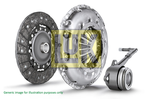 Schaeffler LuK 624 3408 33 Debriyaj Sistemi Debriyaj Seti - MERCEDES-BENZ SPRINTER 3,5-t Platform şasi (B906) uyumlu