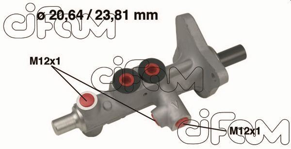 CIFAM 202-627 Fren Sistemleri Ana Fren Merkezi - MERCEDES-BENZ C-SERISI T-Model (S203) uyumlu