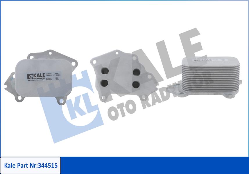 KALE OTO RADYATÖR 344515 Motor Yağ Soğutucusu - FORD C-MAX II (DXA/CB7, DXA/CEU) uyumlu