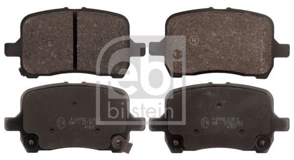 FEBI BILSTEIN 116146 Fren Sistemleri Fren Balatası - OPEL GT Cabrio (M07) uyumlu