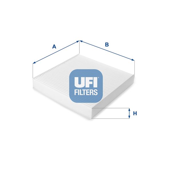UFI 53.039.00 İklimlendirme Sistemi Polen Filtresi - CITROËN BERLINGO / BERLINGO FIRST Kasa/büyük limuzin (M_) uyumlu