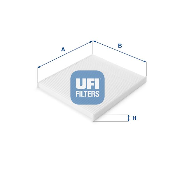 UFI 53.112.00 İklimlendirme Sistemi Polen Filtresi - KIA SPORTAGE II (JE_, KM_) uyumlu