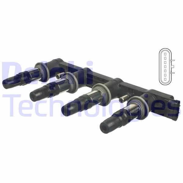 DELPHI CE01840-12B1A Ateşleme Sistemi Ateşleme Bobini - CHEVROLET ORLANDO (J309) uyumlu