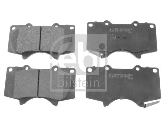 FEBI BILSTEIN 16726 Fren Sistemleri Fren Balatası - TOYOTA LAND CRUISER PRADO (_J15_) uyumlu