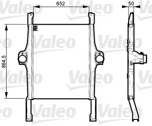 VALEO 818735 Motor Turbo Radyatörü - IVECO S-WAY uyumlu