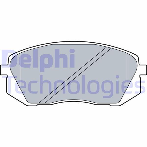 DELPHI LP3535 Fren Sistemleri Fren Balatası - KIA SPORTAGE III (SL) uyumlu