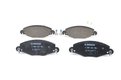 BOSCH 0 986 424 581 Fren Sistemleri Fren Balatası - CITROËN C5 I (DC_) uyumlu