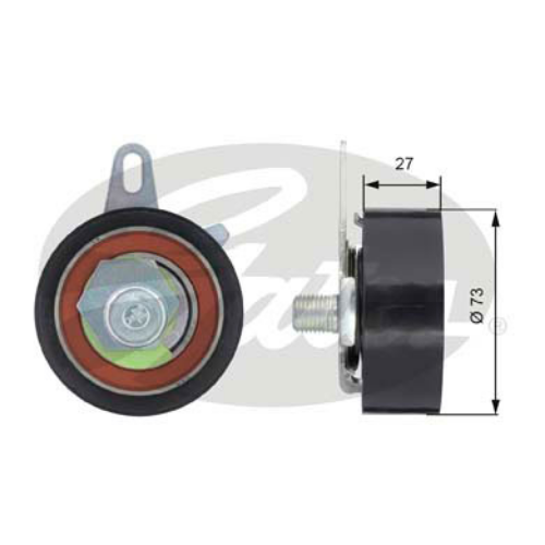 GATES T43036 Motor Kayış Kasnağı - AUDI A8 D2 (4D2, 4D8) uyumlu