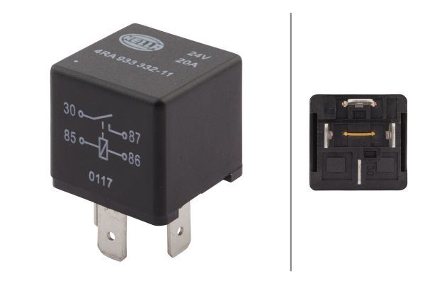HELLA 4RA 933 332-111 Elektrik Sistemi Röle & Sigorta