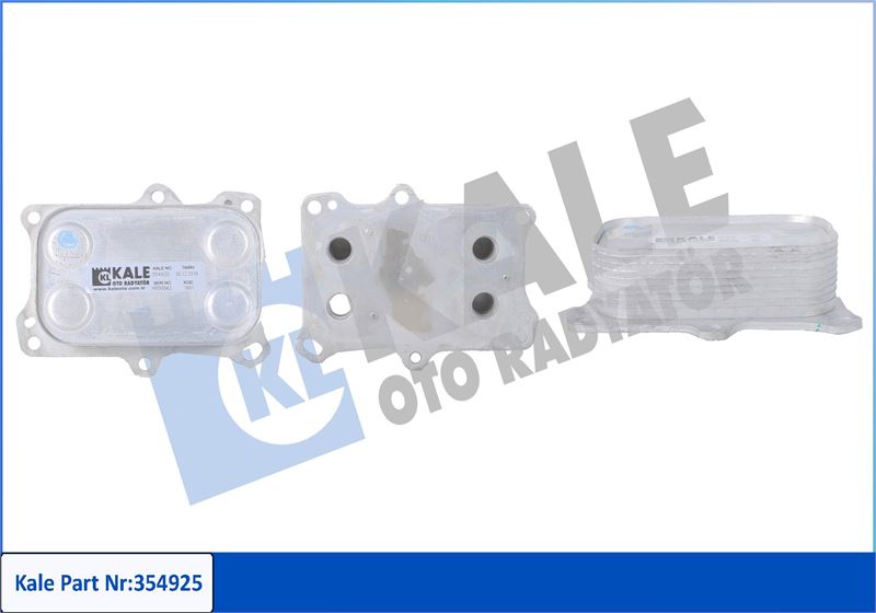 KALE OTO RADYATÖR 354925 Motor Yağ Soğutucusu - ABARTH 500 / 595 / 695 uyumlu