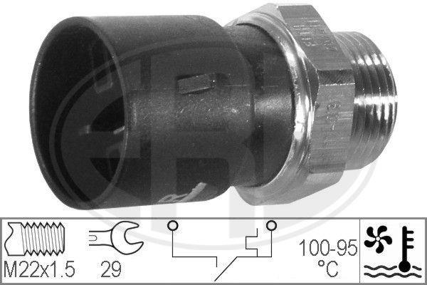 ERA 330298 Soğutma Sistemi Kontrol Ünitesi - OPEL ASTRA F Sedan (T92) uyumlu