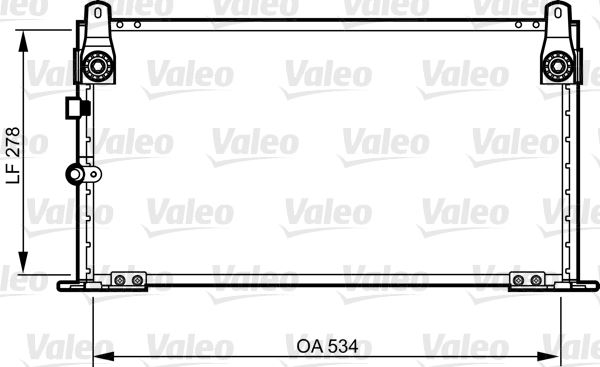 VALEO 814269 İklimlendirme Sistemi Klima Radyatörü - TOYOTA HILUX VI Pick-up (_N1_) uyumlu