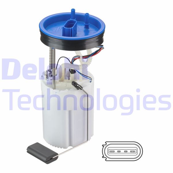 DELPHI FG2504-12B1 Motor Besleme Ünitesi - VW FOX Hatchback (5Z1, 5Z3, 5Z4) uyumlu