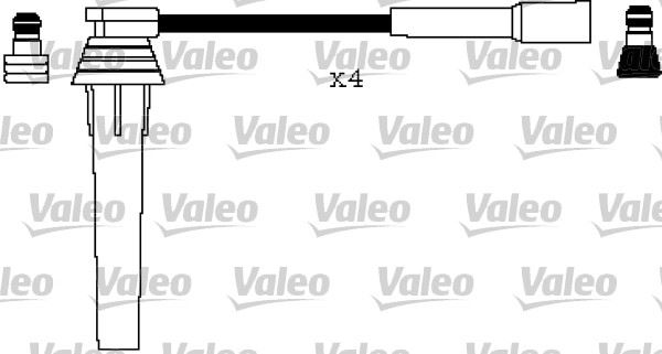 VALEO 346154 Ateşleme Sistemi Ateşleme Kablosu - CHRYSLER PT CRUISER (PT_) uyumlu