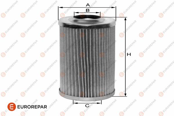 EUROREPAR 1682274080 Motor Yağ Filtresi - VW PASSAT B3/B4 (3A2, 35I) uyumlu