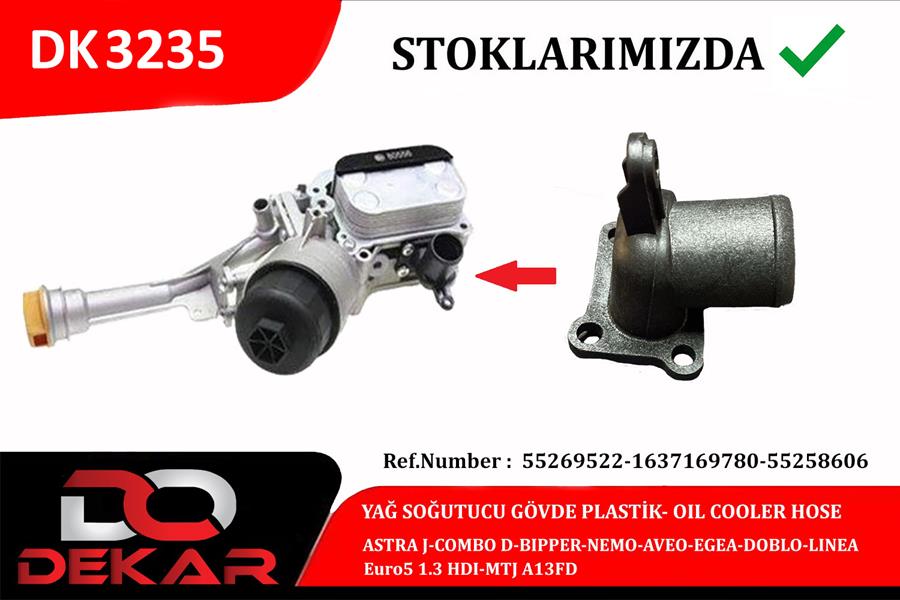 Yağ Soğutucu - DEKAR - DK3235 Ürün Görseli
