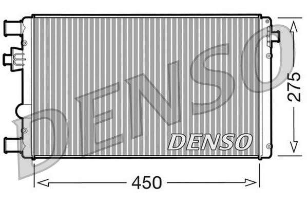 DENSO DRM09042 Soğutma Sistemi Su Soğutucu & Parçaları - FIAT SEICENTO / 600 (187_) uyumlu