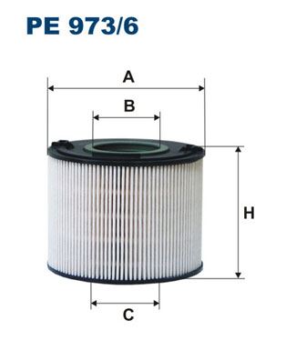 FILTRON PE 973/6 Yakıt Sistemi Yakıt Filtresi - AUDI Q7 (4LB) uyumlu