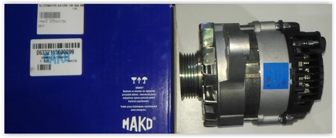 Alternatör - MAKO - 063321156000 Ürün Görseli
