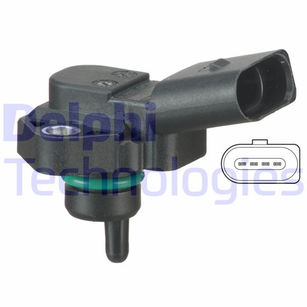 DELPHI PS10178 Emme & Egzoz Sistemi Egzoz Sensörleri - VW GOLF IV (1J1) uyumlu