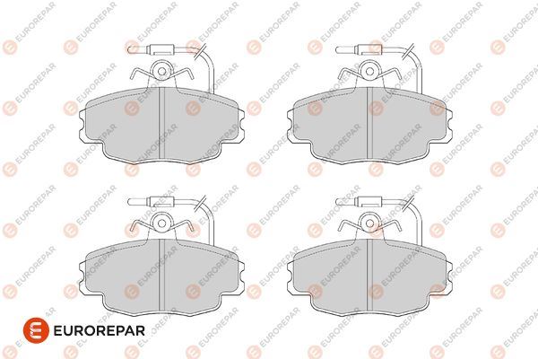 EUROREPAR 1686271480 Fren Sistemleri Fren Balatası - CITROËN ZX (N2) uyumlu