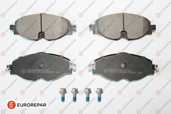 EUROREPAR 1681162380 Fren Sistemleri Fren Balatası - VW GOLF VII Variant (BA5, BV5) uyumlu