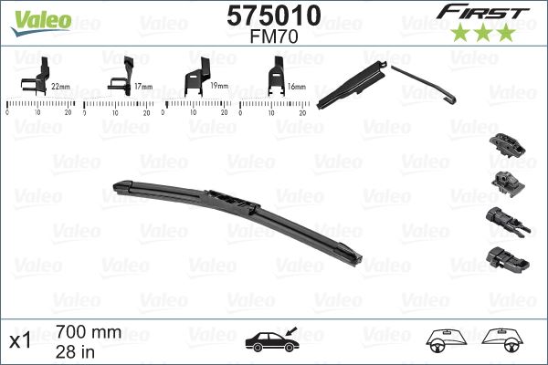 VALEO 575010 Kaporta & Gövde Parçaları Cam Silecek Mekanizması - FORD C-MAX II (DXA/CB7, DXA/CEU) uyumlu