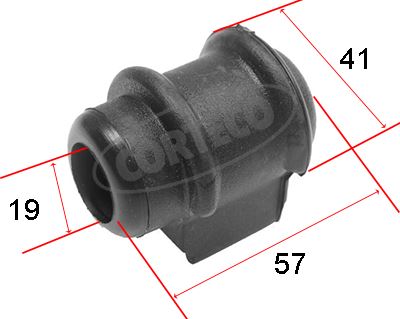 CORTECO 80000134 Süspansiyon Sistemi Stabilizatör - RENAULT 9 (L42_) uyumlu