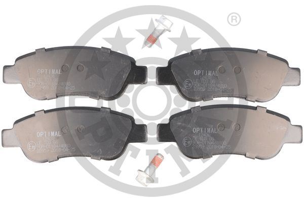 OPTIMAL BP-12438 Fren Sistemleri Fren Balatası - CITROËN C1 (PM_, PN_) uyumlu