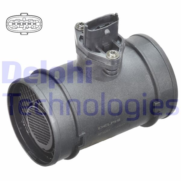 DELPHI AF10281-12B1 Motor Hava Kütle Ölçer (MAF Sensörü) - OPEL FRONTERA B (U99) uyumlu