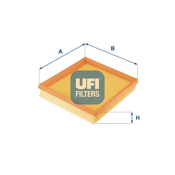 UFI 30.713.00 Motor Hava Filtresi - VW GOLF SPORTSVAN VII (AM1, AN1) uyumlu