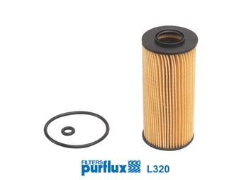 PURFLUX L320 Motor Yağ Filtresi - MERCEDES-BENZ A-SERISI (W169) uyumlu