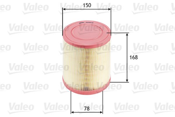 VALEO 585676 Motor Hava Filtresi - AUDI A6 C6 (4F2) uyumlu