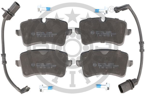 OPTIMAL BP-12459 Fren Sistemleri Fren Balatası - AUDI A7 Sportback (4GA, 4GF) uyumlu