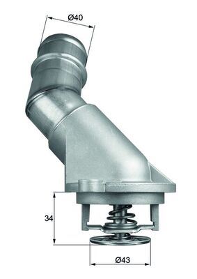 Termostat - MAHLE - TI21192D Ürün Görseli